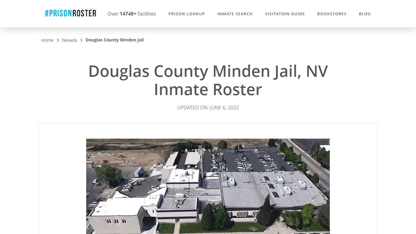 Douglas County Minden Jail, NV Inmate Roster